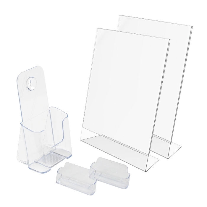 Slika za kategoriju Stalci za cjenike,prospekte, obavijesti i promotivne materijale