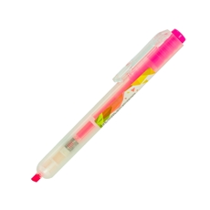 Picture of M&G RETRACTABLE FLUORESCENT HIGHLIGHTER ROSE 1/12