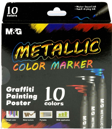 Picture of M&G METALIC COLOR MARKER 1/10