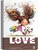 Picture of LOVE BOOK SPIRALNI BLOKIĆ A6 CRTE