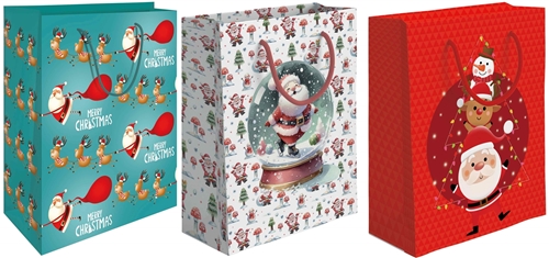 Slika UKRASNA VREĆICA MERRY CHRISTMAS MEDIUM