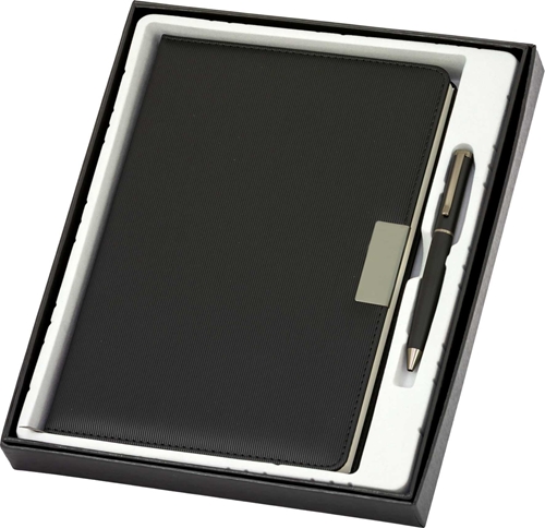Slika CORPORATE POKLON SET - ORGANIZER S OLOVKOM U POKLON KUTIJI B5