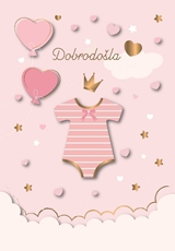 Slika DOBRODOŠLA - ČESTITKA