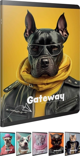 Slika GATEWAY BILJEŽNICA A4  CRTE