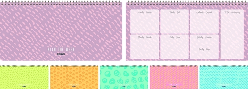 Slika PLAN THE WEEK ORGANIZER 13x27 CM