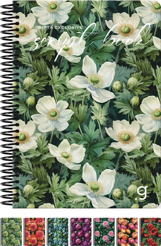 Slika SCRIPT BOOK SPIRALNA BILJEŽNICA A4 CRTE