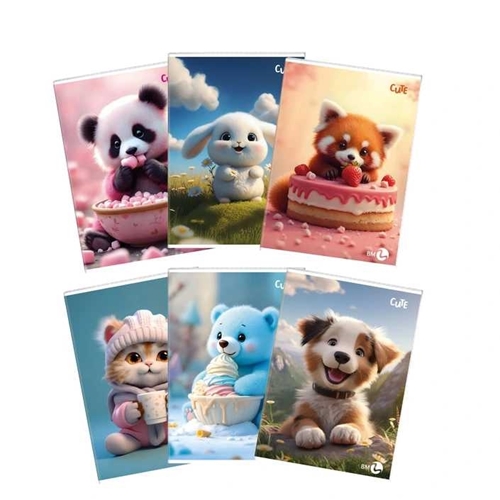 Picture of CUTE BILJEŽNICA A4 ČISTA 80 G - 80 STRANICA